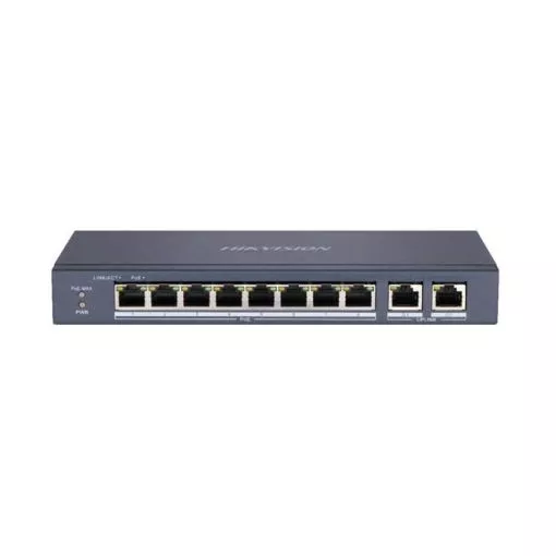 switch mang 8 cong poe hikvision ds 3e0310p e m